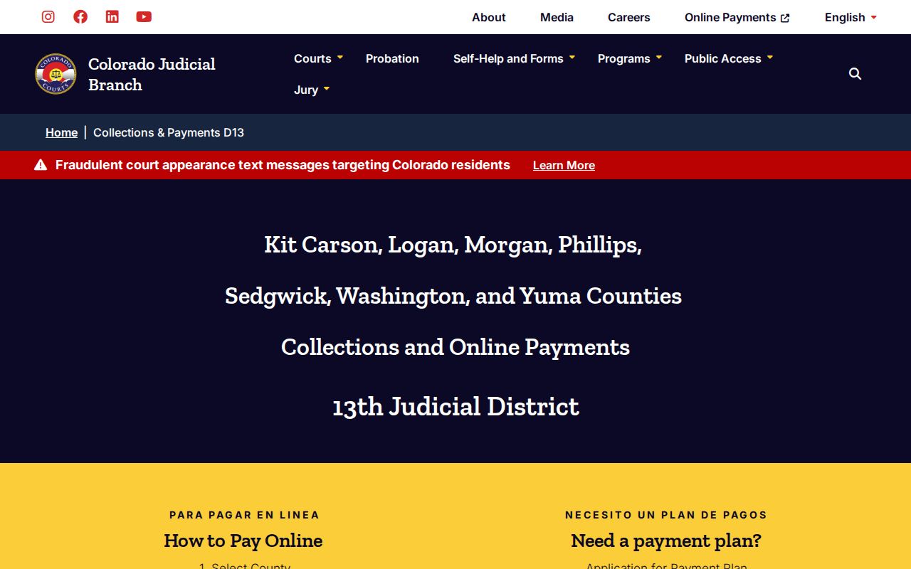Phillips County traffic warrant payment instructions